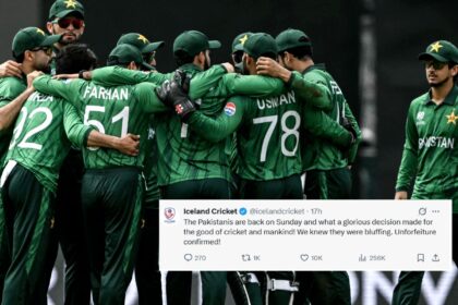 Iceland Cricket Trolls Pakistan