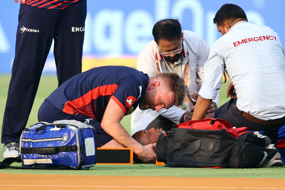 Lungi Ngidi injured