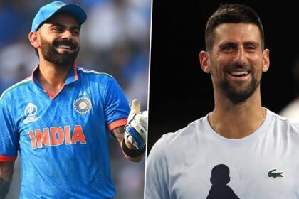 Virat Kohli and Novak Djokovic