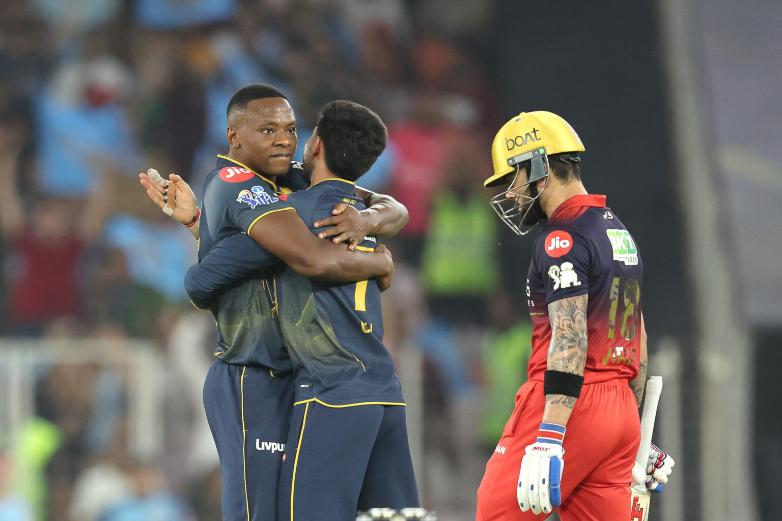 GT win against RCB