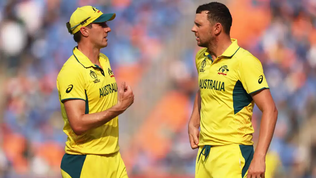 Pat Cummins and Josh Hazlewood