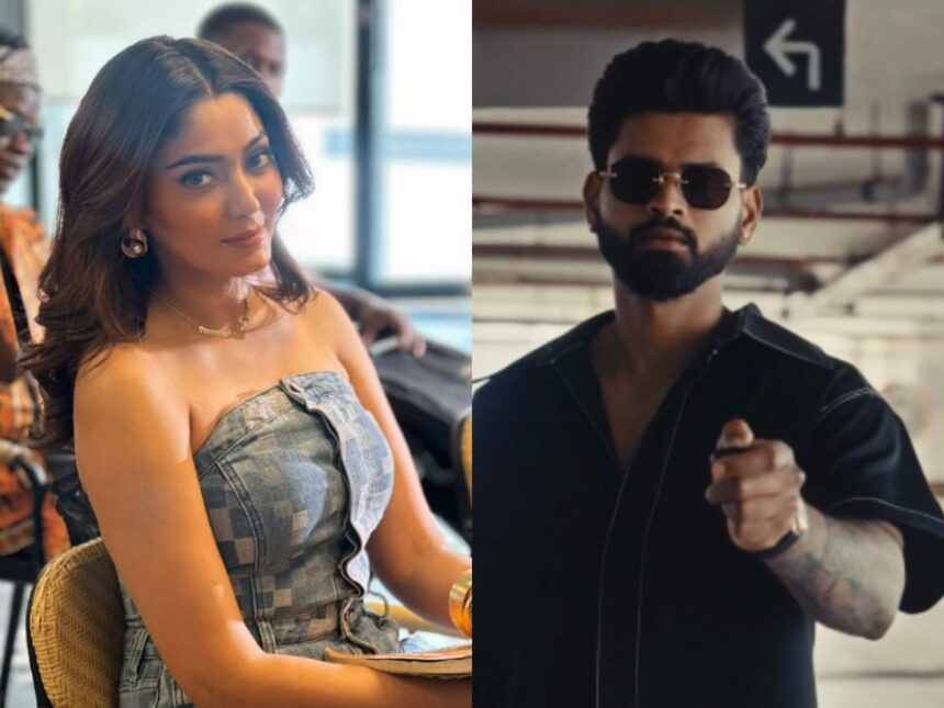 Sana Makbul and Shreyas Iyer