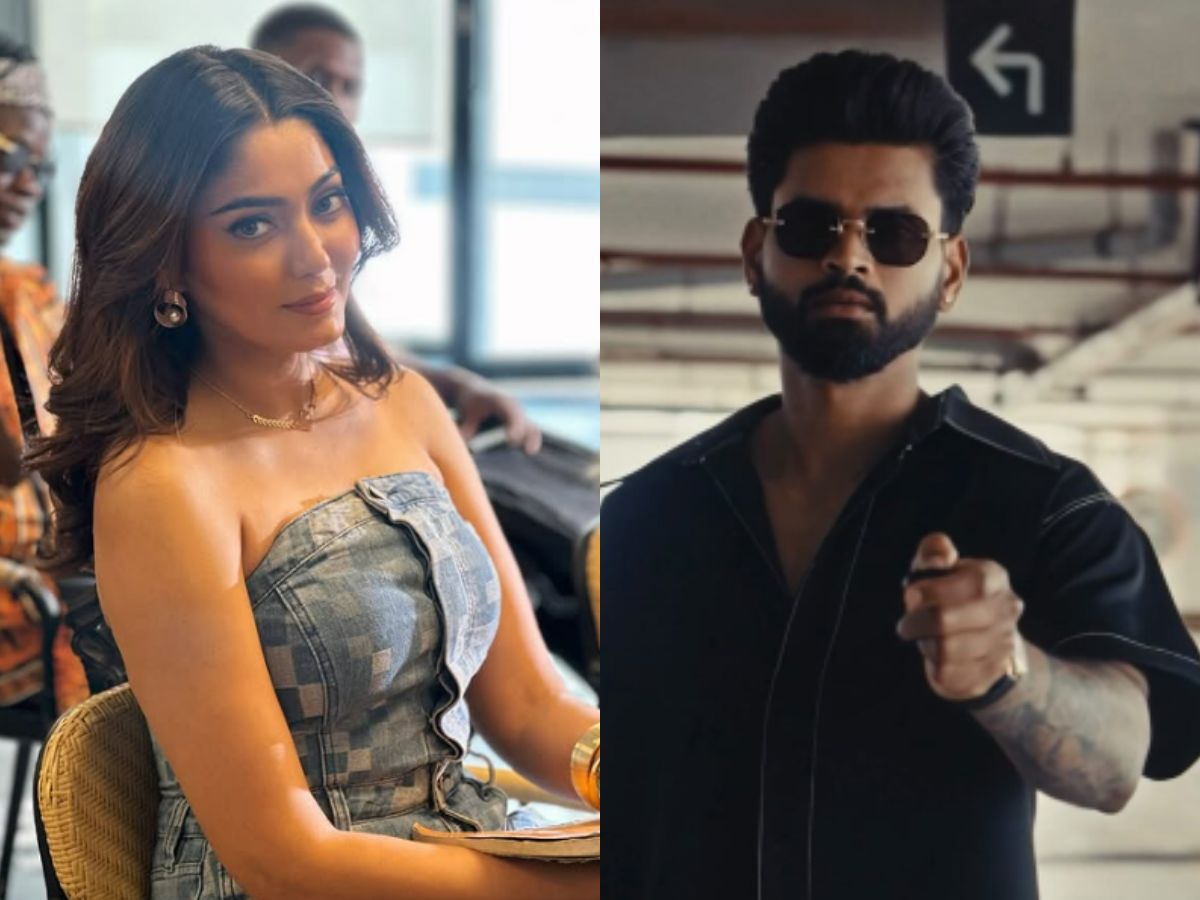 Sana Makbul and Shreyas Iyer