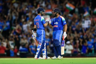 Virat Kohli with Rohit Sharma