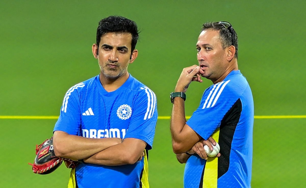 Gautam Gambhir With Ajit Agarkar