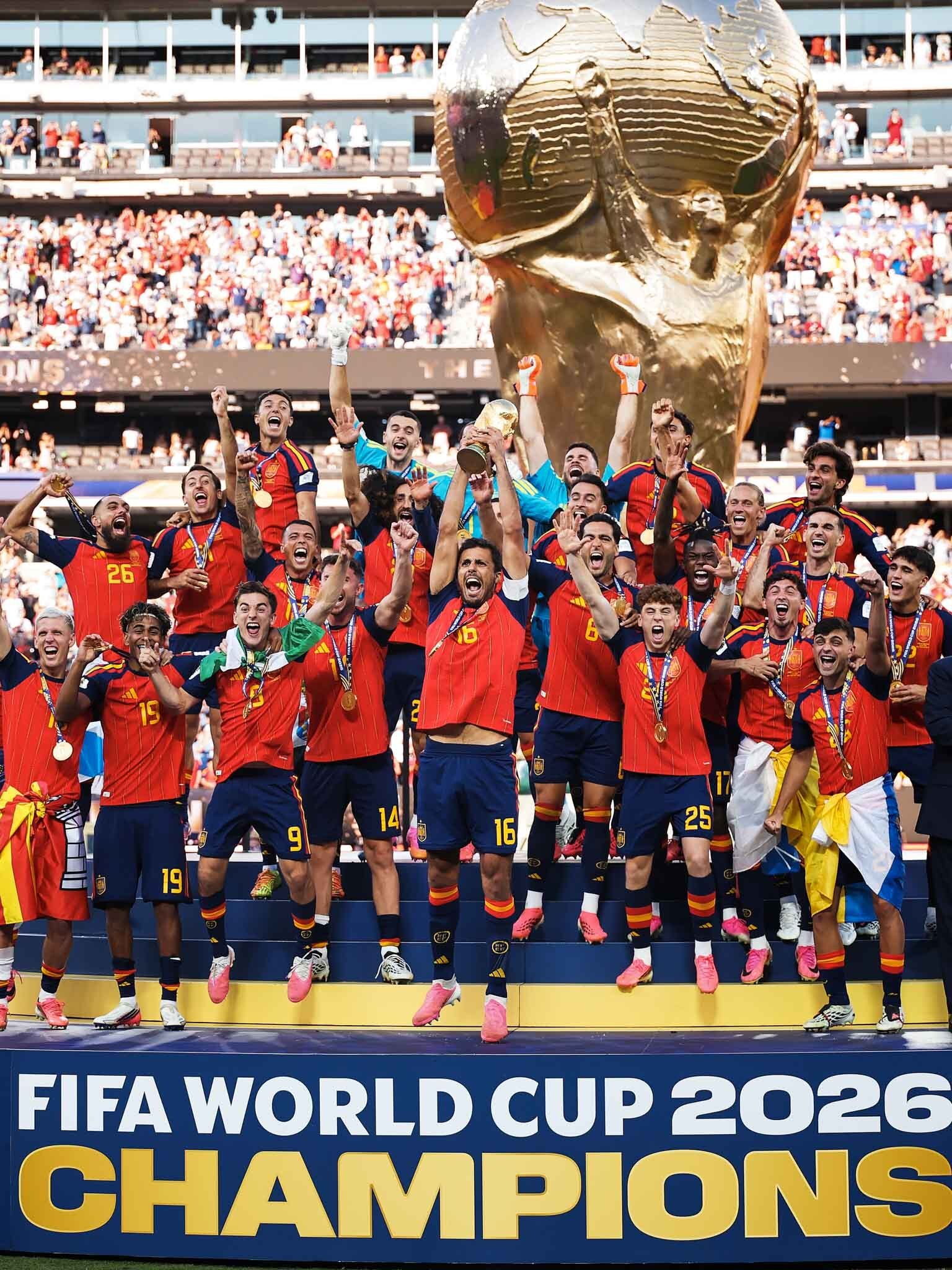 Spain won FIFA WC 2026